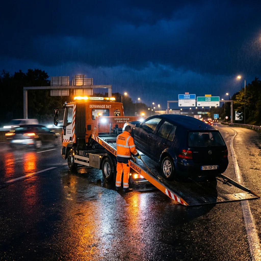 Processus d'intervention dépanneuse en 3 étapes